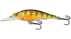 Vobler Livetarget Yellow Perch Jerkbait, culoare Florescent-Matte, 9.8cm, 16g