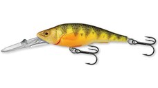 Vobler Livetarget Yellow Perch Jerkbait, culoare Florescent-Matte, 9.8cm, 19g