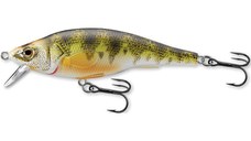 Vobler Livetarget Yellow Perch Jerkbait, culoare Natural-Matte, 7.3 cm, 11 g