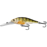 Vobler Livetarget Yellow Perch Jerkbait, culoare Natural-Matte, 7.3cm, 11g - 1