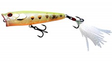 Vobler Mustad Burpy Popper, Gold S, 6.5cm, 6.3g