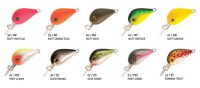 Vobler Pro Hot Buzz Sinking Pinky Clown 2.5cm, 3g Rapture - 2