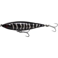 Vobler Savage Gear 3D Mack Stick Sinking, Culoare Black Tiger, 17cm, 88g - 1