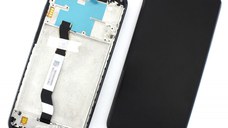 Display Xiaomi Redmi Note 8 cu Rama Neagra Lungime Sticla fara Rama 153mm