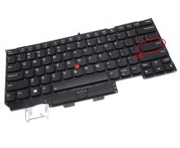 Tastatura Lenovo 83V026L iluminata layout US fara rama enter mic - 1