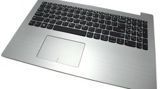 Tastatura Lenovo IdeaPad 320-15IKB Type 80YE Gri cu Palmrest Argintiu si TouchPad