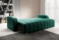 Canapea Extensibilă 3 locuri DIEGO, cu ladă de depozitare, 230x92x90 cm Verde - 4