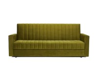 Canapea Extensibilă 3 locuri EMERALD, cu ladă de depozitare, 215x70x90 cm - 1