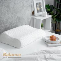 Pernă anatomică Balance, din spumă cu memorie Viscolex și husă detașabilă cu sistem de ventilație al aerului, 60x38x10 cm - 3