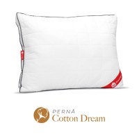 Pernă Cotton Dream cu microfibră, husă bumbac, 50x70 cm - 2