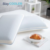 Pernă Stay Cooler, din spumă cu memorie Viscolex cu efect de răcire, husă detașabilă cu efect de ventilație al aerului, 60x40x15 cm - 3