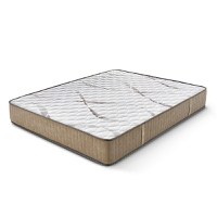 Saltea Ideal Sleep HOTEL SERIES LUX, superortopedică, cu spumă poliuretanică și arcuri, husă cu aerisire optimă, Grosime 25 cm - 1