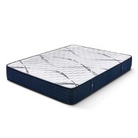 Saltea Ideal Sleep HOTEL SERIES NIGHT LUX, superortopedică, cu spumă poliuretanică și arcuri, husă cu aerisire optimă, Grosime 26 cm - 1