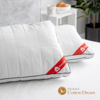 Set 10 x Perne Cotton Dream cu microfibră, husă bumbac, 50x70 cm - 3