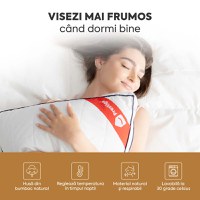 Set 10 x Perne Cotton Dream cu microfibră, husă bumbac, 50x70 cm - 5