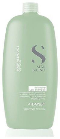 Alfaparf Semi di Lino Scalp Balancing Low Sampon de echilibrare anti-sebum 1000 ml - 1