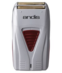 Andis Aparat profesional de ras dublu cu acumulator si cablu ProFoil Titanium TS-1 Shaver - 1