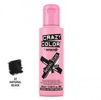 Crazy Color Vopsea semipermanenta 032 Natural Black 100ml - 1