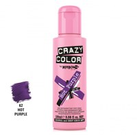 Crazy Color Vopsea semipermanenta 62 Hot Purple 100ml - 1