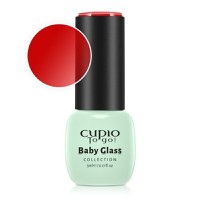 Cupio Oja semipermanenta Baby Glass Collection - Luminous Red 5ml - 1