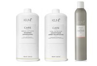 Keune Care Pachet Promo: Sampon anticadere + Balsam hidratant + Spray pentru stralucire - 1