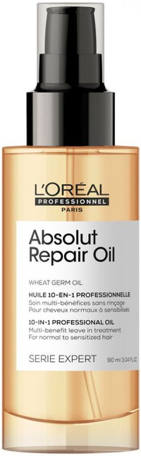 L&apos;Oreal Professionnel Ulei multifunctional pentru par deteriorat Serie Expert Absolut Repair 10in1 90ml - 1