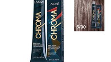 Lakme Chroma Vopsea de par permanenta fara amoniac saten deschis natural 5/00 60ml