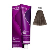 Londa Professional - Vopsea profesionala de par permanenta blond inchis cenusiu 6/81 60ml - 1