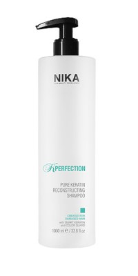 Nika Sampon de reconstructie cu cheratina pentru par degradat KPerfection Pure Keratin 1000ml - 1