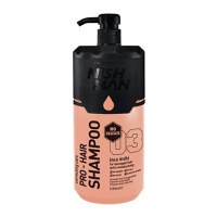 NishMan Sampon fara sulfati pentru barbati pentru par deteriorat Inca Inchi 03 1250ml - 1