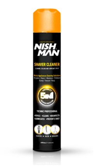 NishMan Spray 5 in 1 pentru masinile de tuns 400ml - 1