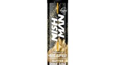 NishMan Spray colorant cu glitter auriu pentru par Glitter Shine Gold 150ml