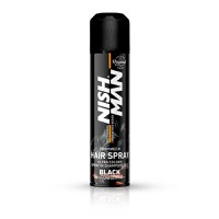 NishMan Spray colorant negru pentru par Ultra Colors Black 150ml - 1