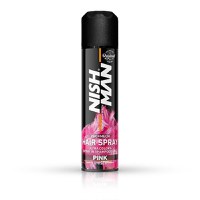 NishMan Spray colorant roz pentru par Ultra Colors Pink 150ml - 1