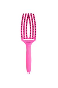 Olivia Garden Perie de par cu peri de mistret+nailon Finger Combo Neon Pink Think Pink 2023 - 1