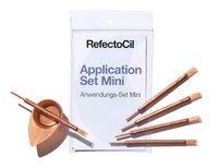 Refectocil Set mini pentru amestecare vopsea gene si sprancene Rose Gold (5 pensule+5 boluri) - 1