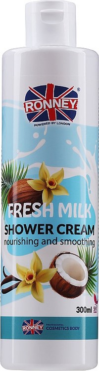 Ronney Fresh Milk Shower Cream - Gel de dus 300ml - 1