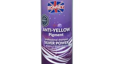 Ronney Professional Anti-Yellow Silver Power Sampon pentru par blond 1000 ml