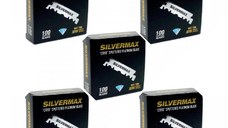 Silvermax Pachet 4+1 Lame pentru brici 100buc