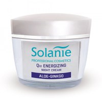 Solanie Crema de noapte energizanta cu coenzima Q10 Aloe Ginkgo 50ml - 1