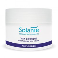 Solanie Crema de zi hidratanta cu lipozomi Aloe Ginkgo 250ml - 1