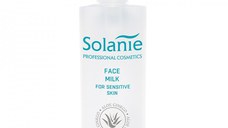 Solanie Lapte demachiant fara parfum pentru ten sensibil Aloe Ginkgo 500ml