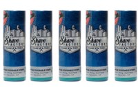 The Shave Factory Pachet 4+1 Gulere de hartie negre 5 role - 1