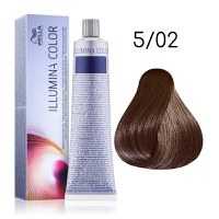 Wella Professionals Illumina Color vopsea de par permanenta castaniu deschis mat natural 5/02 60 ml - 2