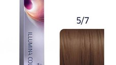 Wella Professionals Vopsea de par permanenta Illumina Color 5/7 castaniu deschis maro 60ml