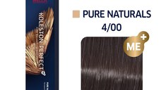 Wella Professionals Vopsea de par permanenta Koleston Perfect 4/00 saten mediu natur 60ml