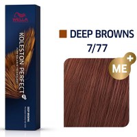 Wella Professionals Vopsea de par permanenta Koleston Perfect 7/77 blond mediu castaniu intens 60ml - 1