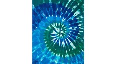 Prosop plajă 70x152cm Model GREEN TIE DYE