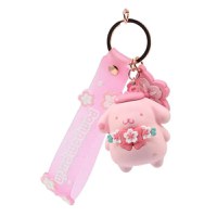 Breloc cu Bratara Sanrio Sakura Series Hello Kitty and Friends - Pompompurin - 1