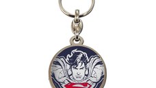 Breloc Metalic DC Comics Superman Face 7 cm